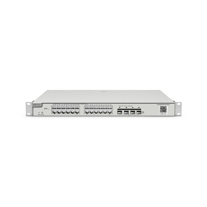 Ruijie RG-NBS3200-24GT4XS Switch Gestionado en Capa 2 - Montaje en Rack 1U - 24 Puertos Ethernet hasta 1Gbps - 4x SFP+ hasta 10Gbps - Color Acero 1