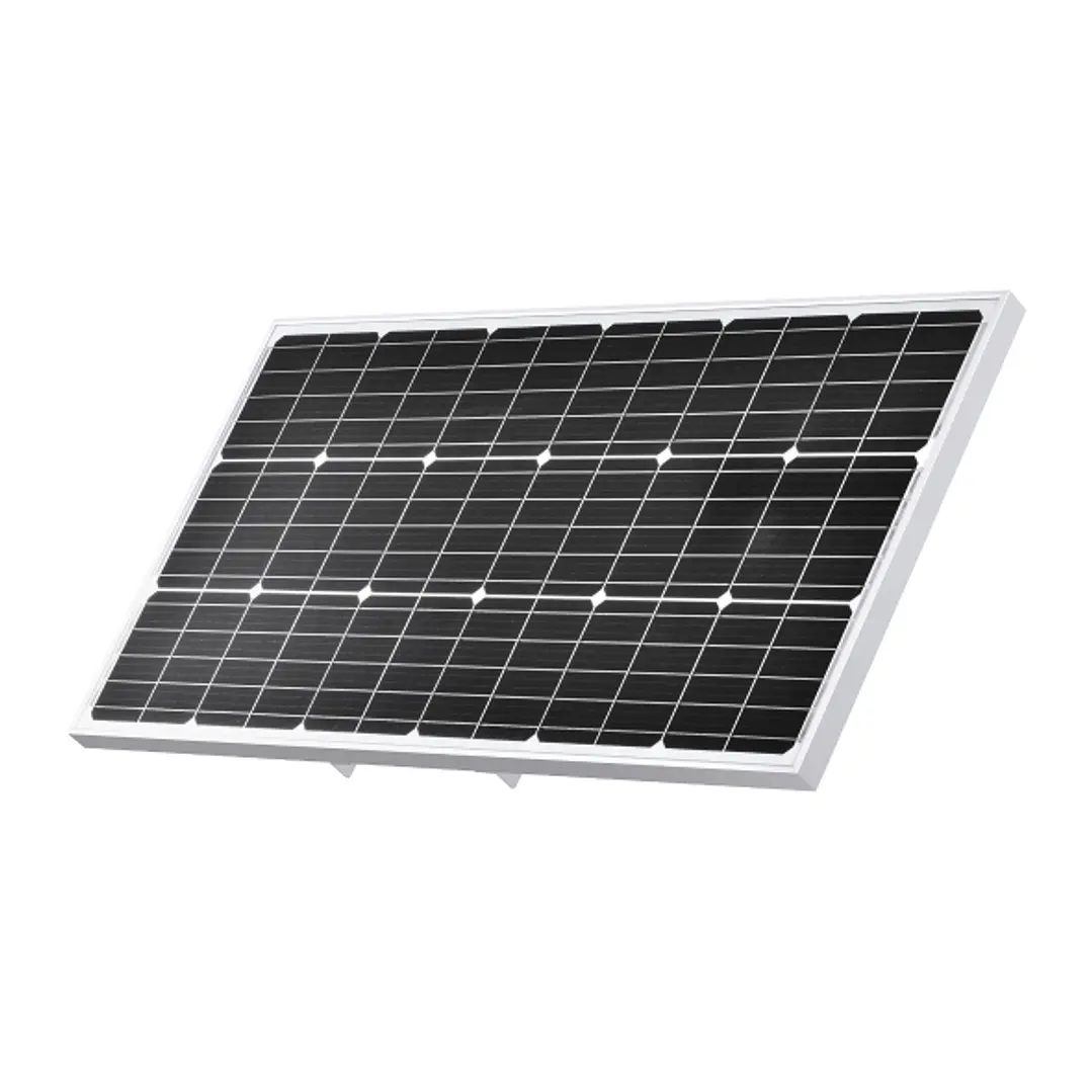 TP-Link Vigi Panel Solar - 90W - Voltaje 18V - IP67 - Angulos Ajustables - 998x516x30mm - Color Negro 1