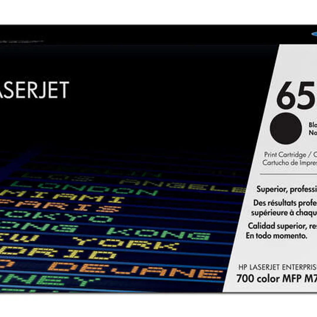 HP CE340A Negro Cartucho de Toner Original - 651A 1