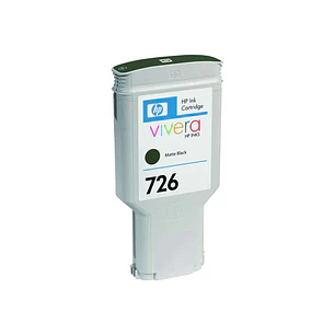 HP 726 Negro Mate Cartucho de Tinta Original - CH575A