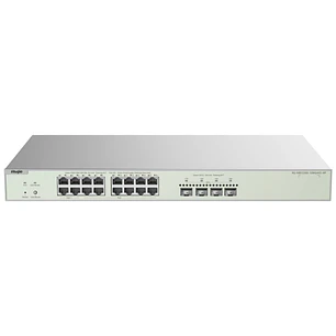 Ruijie RG-NBS3300-16MG4XS-HP Switch Gestionado en Capa 2 - 16 Puertos Ethernet hasta 2.5Gbps - 4x SFP+ hasta 10Gbps - PoE/PoE+ hasta 370W - Fuente de 