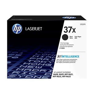 HP CF237X Negro Cartucho de Toner Original - 37X