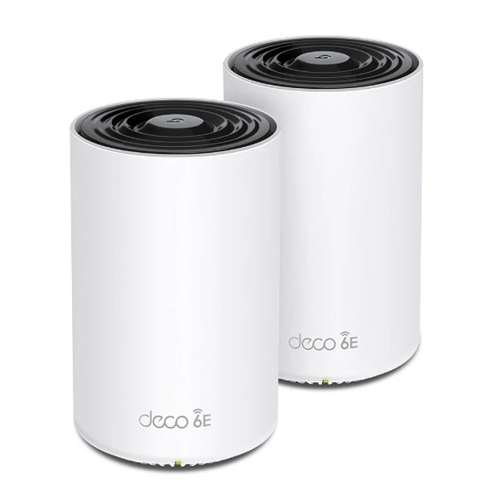 TP-Link Deco XE75 Pack de 2 Sistemas WiFi Mesh - Tribanda - Velocidad hasta 5.4Gbps - WiFi 6E - Ethernet 1Gbps - Cobertura hasta 510m2 - VPN - Color B 1
