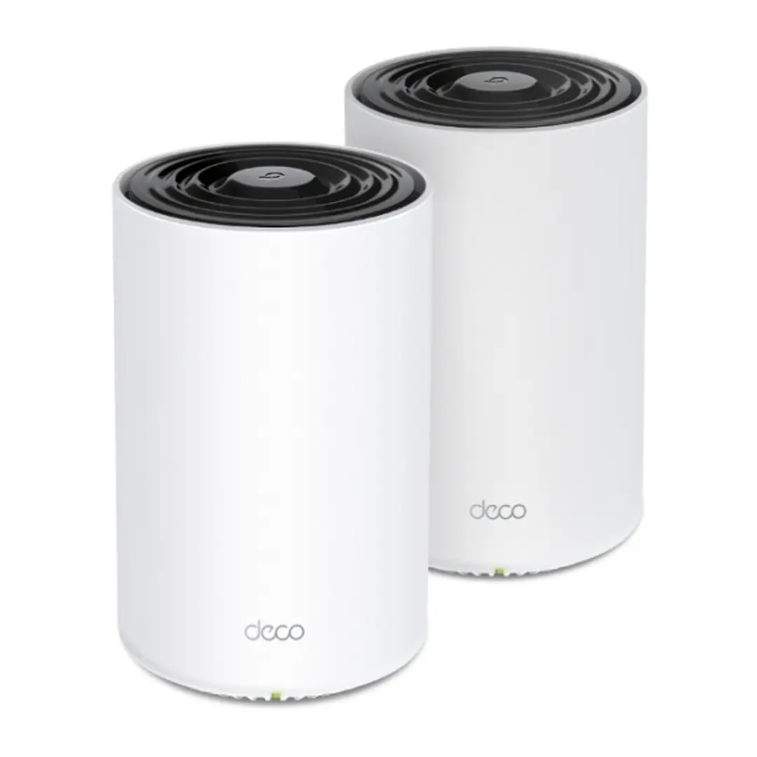 TP-Link Deco PX50 Pack de 2 Sistemas WiFi Mesh - Doble Banda - Velocidad hasta 3Gbps - WiFi 6 - Ethernet 1Gbps - Color Blanco y Negro 1