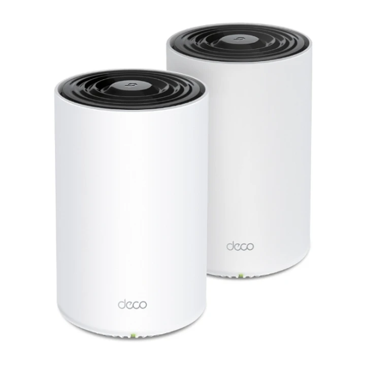 TP-Link Deco PX50 Pack de 2 Sistemas WiFi Mesh - Doble Banda - Velocidad hasta 3Gbps - WiFi 6 - Ethernet 1Gbps - Color Blanco y Negro 1