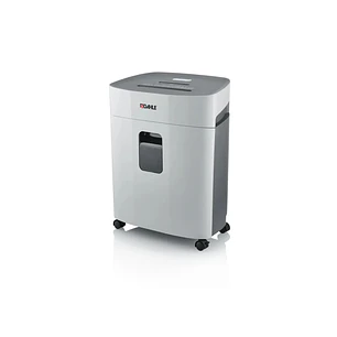 Dahle PaperSAFE 420 Destructora de Papel Manual Corte en Particulas Microcorte P-5 - Destruye hasta 10 Hojas - Papelera de 25L - Con Ruedas - Apta par