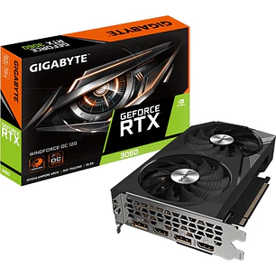 Gigabyte GeForce RTX 3060 Terjeta Grafica WINDFORCE OC 12GB GDDR6