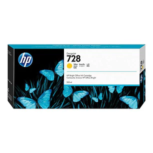 HP 728 Amarillo Cartucho de Tinta Original - F9K15A