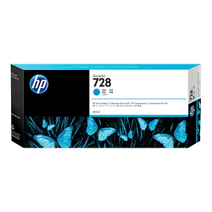 HP 728 Cyan Cartucho de Tinta Original - F9K17A