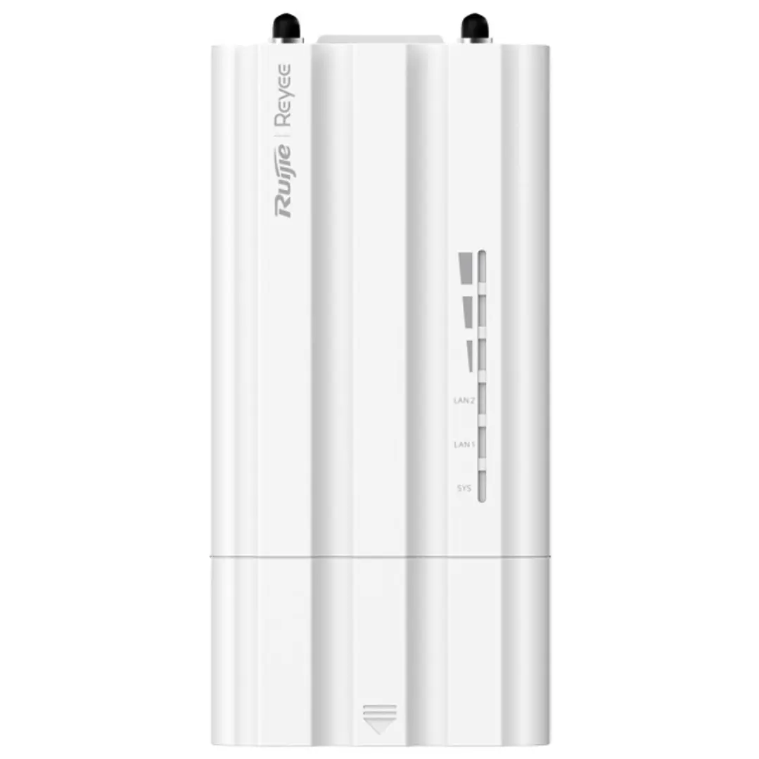 Ruijie RG-AirMetro550G-B Puente Inalambrico - Velocidad hasta 867Mbps - Proteccion IP55 - Ganancia hasta 23dBi - Antenas Externas - Ethernet - Emparej 1
