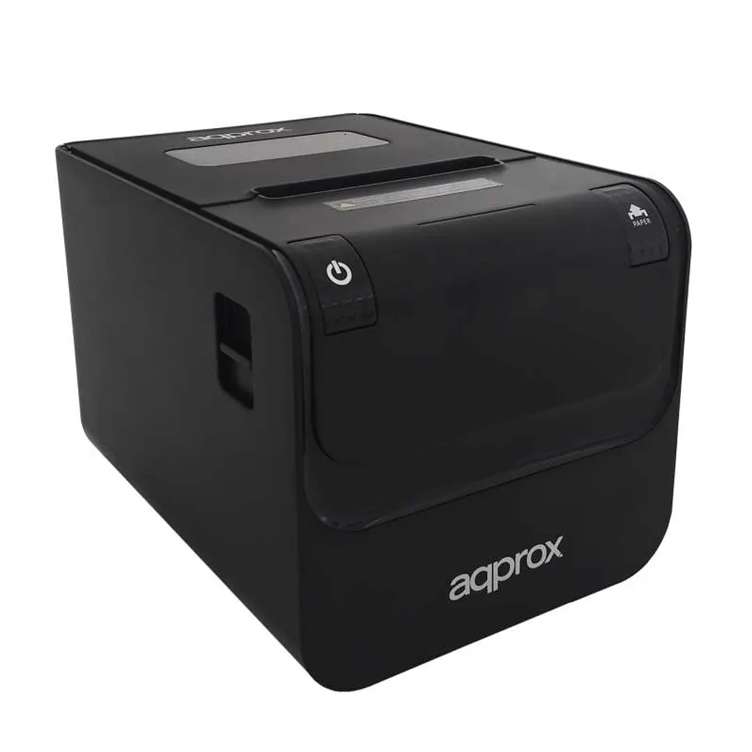 Approx Impresora Termica de Recibos - Resolucion 203dpi - Velocidad 250mm/s - USB, LAN, RS232 y RJ11 - Auto-Corte y Corte Manual 1