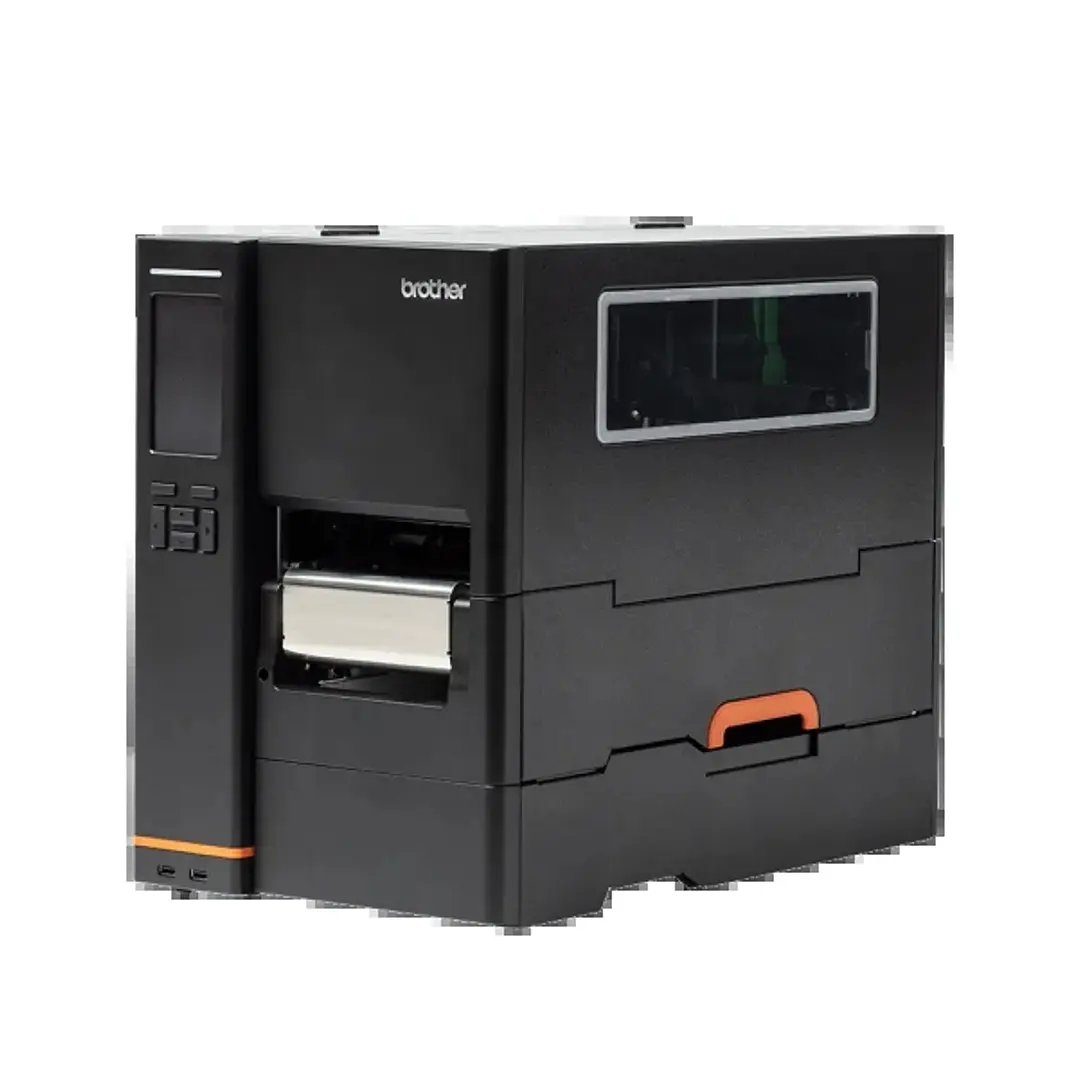 Brother TJ4422TN Impresora Termica Industrial de Etiquetas USB - Pantalla Tactil Color - Resolucion 203ppp - Velocidad 356mms - Color Negro 1