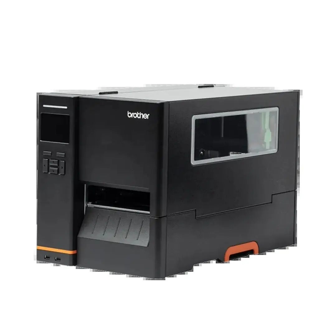 Brother TJ4520TN Impresora Termica Industrial de Etiquetas USB - Pantalla LCD Color - Resolucion 300ppp - Velocidad 305mms - Color Negro 1