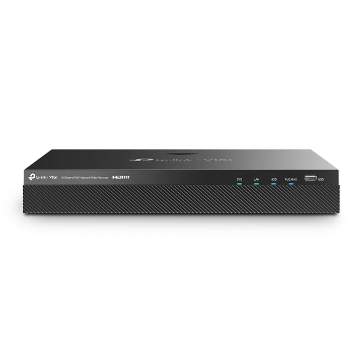 TP-Link Vigi NVR2016H-16MP-4TB Grabadora para Videovigilancia - Gestion hasta 16 Canales - RJ45 - HDMI - VGA - USB - 4TB Preinstalados y Capacidad has 1