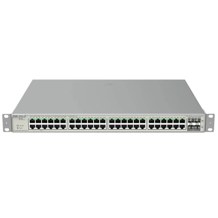 Ruijie RG-NBS5200-48GT4XS-UP Switch con Autonegociacion - 48 Puertos Ethernet hasta 1Gbps - 4x SFP+ hasta 10Gbps - PoE/PoE+/PoE++ hasta 740W - Fuente  1