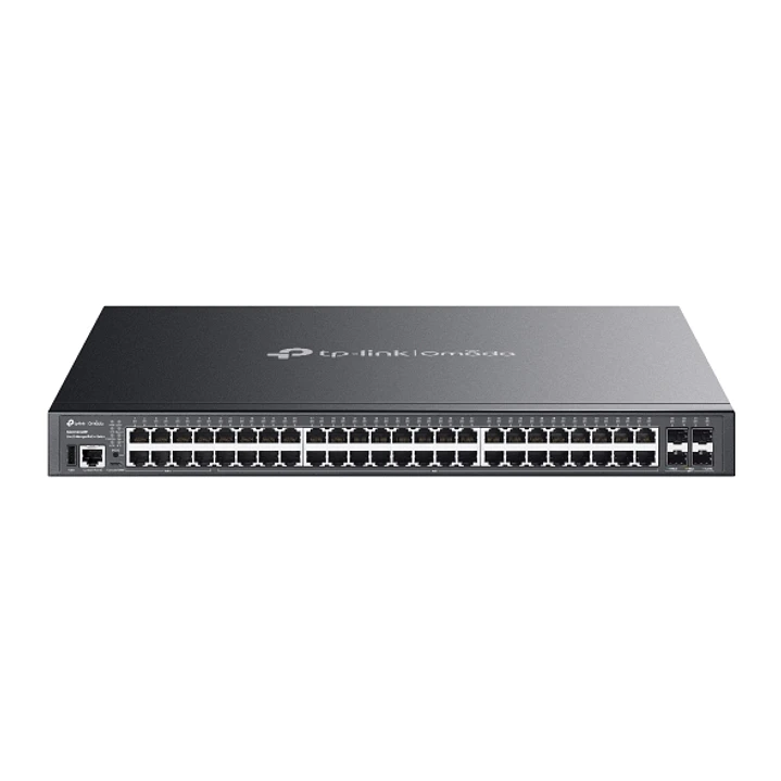 TP-Link Omada SG5452XMPP Switch 52 Puertos - Gestionable - 40xRJ45 PoE+ 1Gbps - 8xRJ45 PoE++ 1Gbps - 4xSFP+ 10Gbps - Soporta QOS - Conmutacion hasta 1 1