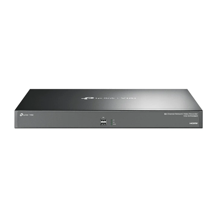 TP-Link Vigi NVR4064H Grabadora para Videovigilancia - Gestion hasta 64 Canales - HDMI - VGA - USB 2.0 - 4xSATA para Disco hasta 16TB - RCA - Decodifi 1