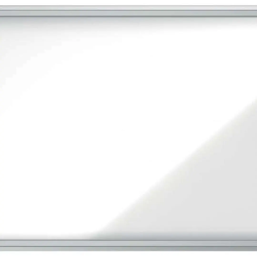 Nobo Vitrina Exteriores 8 Hojas A4 Superficie Blanca Magnetica - 692x972x45mm - Puerta Seguridad Cerradura Marco Aluminio - Resistente Intemperie - Co 1