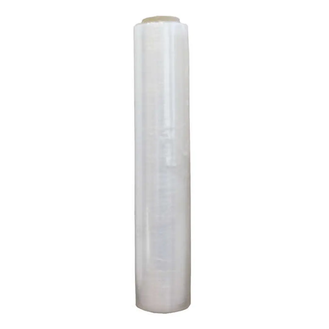 Dohe Bobina de Film Extensible de 23 Micras con Mandril - Medidas 50cmx151m - Gran Resistencia - Ideal para Embalaje - Transparente 1