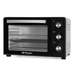 Orbegozo HO 300 Horno Electrico Multifuncion - Potente y Versatil para Asar y Hornear - Capacidad de 30 Litros - Sistema de Calor Superior E Inferior 