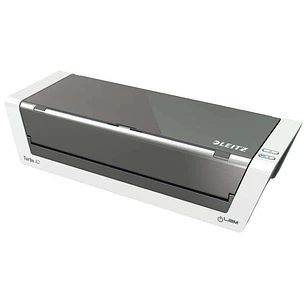 Leitz Plastificadora A3 Ilam Touch 2 Turbo - Sensor Inteligente - Alta Velocidad (1500 Mm/Min) - Blanco Brillante / Antracita