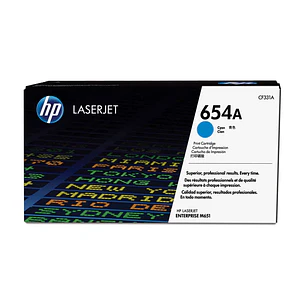 HP CF331A Cyan Cartucho de Toner Original - 654A