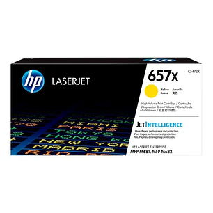 HP CF472X Amarillo Cartucho de Toner Original - 657X