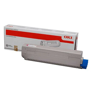 OKI C822 Magenta Cartucho de Toner Original - 44844614