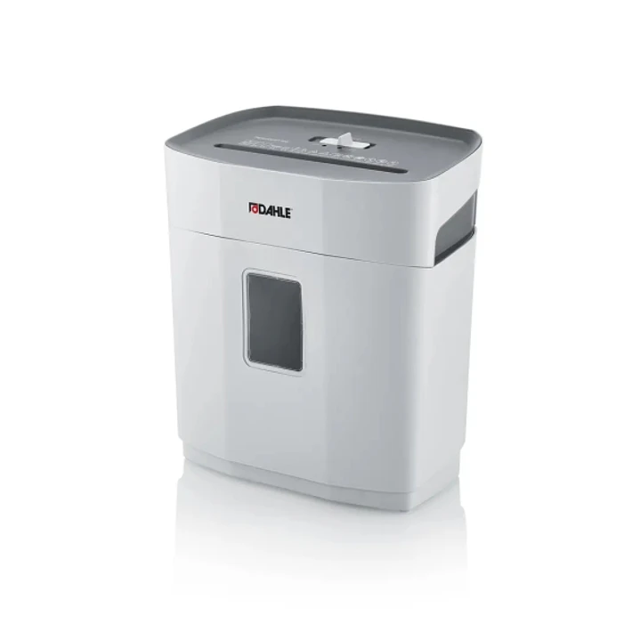 Dahle PaperSAFE 140 Destructora de Papel Manual Corte en Particulas P-4 - Destruye hasta 10 Hojas - Papelera de 12L - Apta para Papel y Tarjetas - Col 1