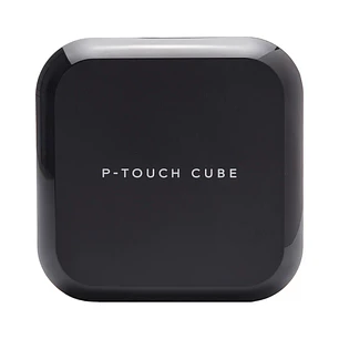 Brother PT-P710BT Cube Rotuladora Electronica Portatil Bluetooth USB - Resolucion 180ppp - Velocidad 20mms - Bateria Recargable - Color Negro