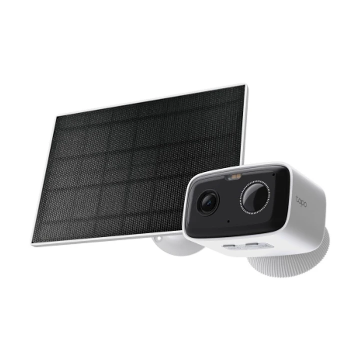 TP-Link Tapo TC80 KIT Camara de Seguridad para Exterior - Panel Solar - Incluye Accesorios - WiFi - Ethernet - Resolucion de 2Mpx - Vision Nocturna -  1