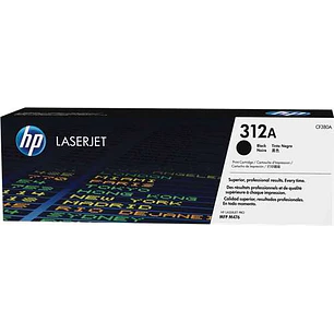 HP CF380A Negro Cartucho de Toner Original - 312A