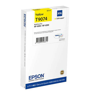 Epson T9074 Amarillo Cartucho de Tinta Original - C13T907440