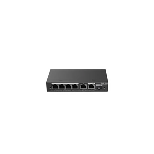 Ruijie RG-ES206GS-P Switch de Sobremesa - 6 Puertos - Velocidad hasta 1Gbps - Rj45/SFP Combo hasta 1Gbps - PoE/PoE+ hasta 54W - Carcasa de Acero Gesti