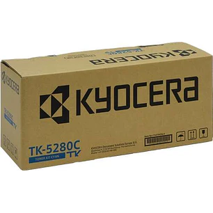 Kyocera TK5280 Cyan Cartucho de Toner Original - 1T02TWCNL0/TK5280C