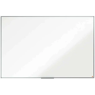 Nobo Essence Pizarra Magnetica de Acero Vitrificado 1800x1200mm - Montaje en Esquinas - Superficie de Borrado Superior - Color Blanco