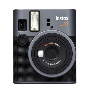 Fujifilm Instax Mini 41 Camara Instantanea - Tamaño de Imagen 62x46mm - Flash Auto - Exposicion Automatica - Mini Espejo para Selfies - Modo Primer Pl