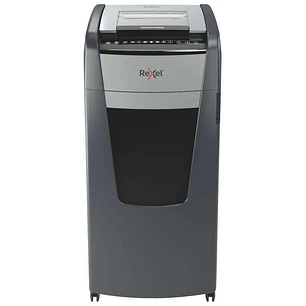 Rexel Optimum Autofeed 600x Destructora Automatica Corte en Particulas P-4 - Autoalimentacion 600 Hojas, Manual 15 Hojas - Capacidad de la Papelera de