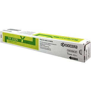 Kyocera TK8325 Amarillo Cartucho de Toner Original - 1T02NPANL0/TK8325Y