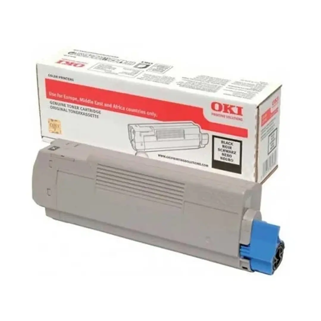 OKI C712 Negro Cartucho de Toner Original - 46507616 1