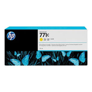 HP 771C Amarillo Cartucho de Tinta Original - B6Y10A