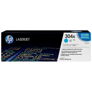 HP CC531A Cyan Cartucho de Toner Original - 304A