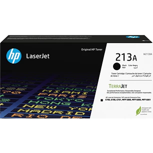 HP W2130A Negro Cartucho de Toner Original - 213A