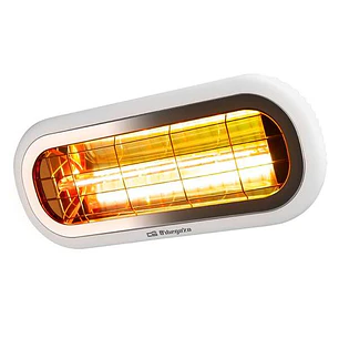 Orbegozo PHF 55 Estufa Infrarrojos - Calor Instantaneo y Intenso - Resistente al Agua - Distribucion Uniforme del Calor - Silenciosa - Facil Montaje M