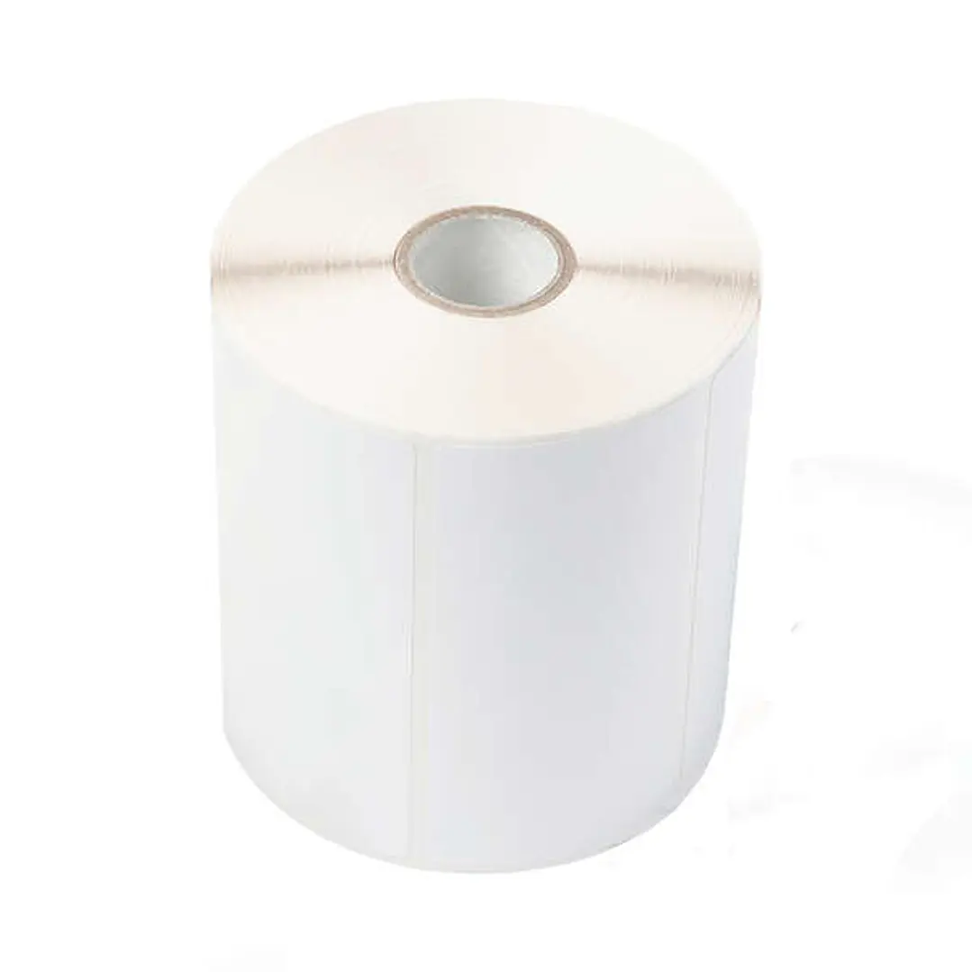Brother Pack de 6 Rollos de Etiquetas Precortadas de Transferencia Termica - Acabado Mate - Medidas 102 x 74mm 1