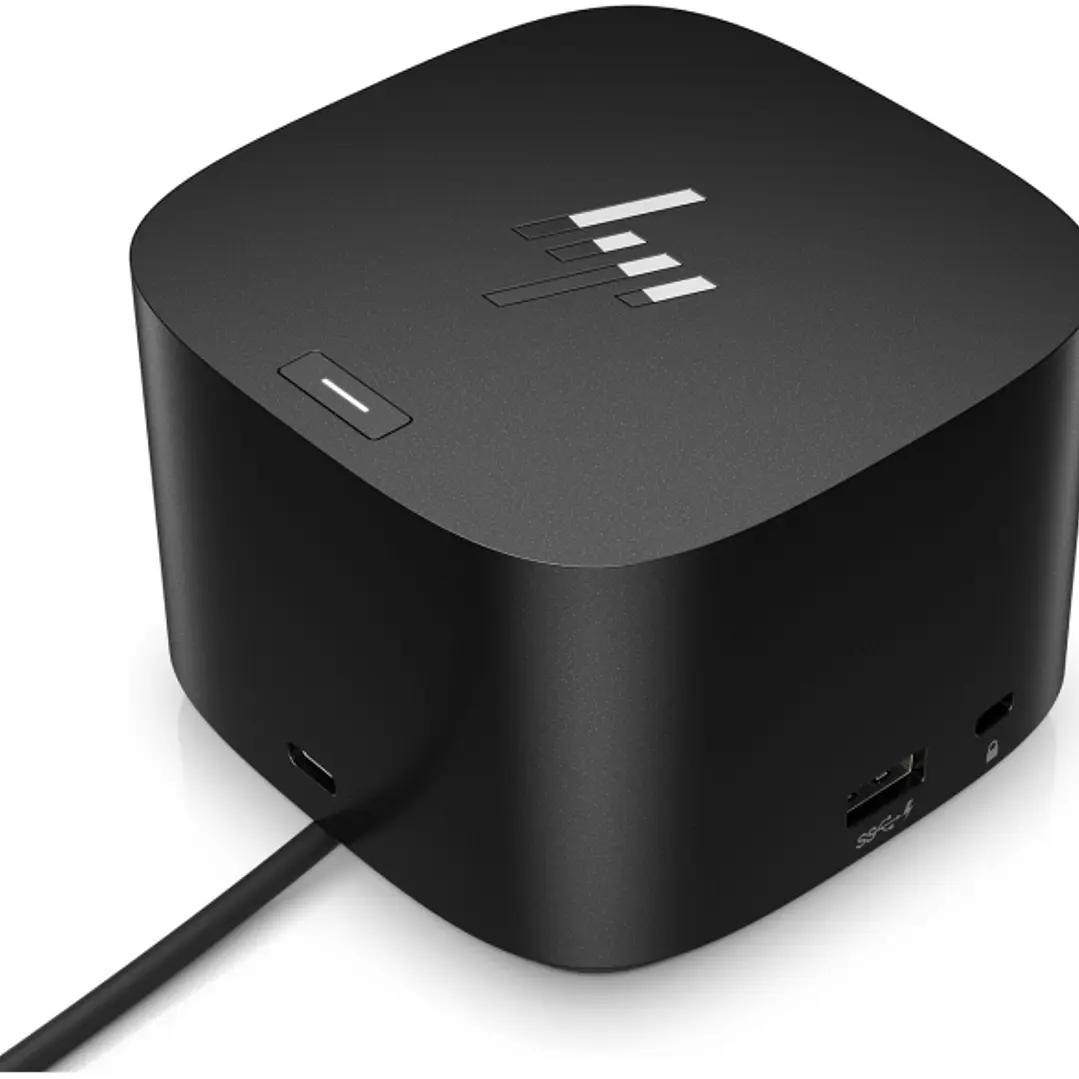 HP Thunderbolt Dock G4 120W Thunderbolt 4 con 13 Puertos - Soporta hasta 4 Monitores 4K - Ethernet 2x Velocidad - Gestion Remota Intel vPro - Alimenta 1