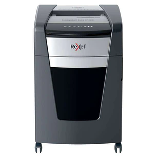 Rexel Momentum Extra XP420+ Destructora de Papel Manual Corte en Particulas P-4 - Destruye hasta 20 Hojas a la Vez - Sin Atascos - Color Gris/Plata