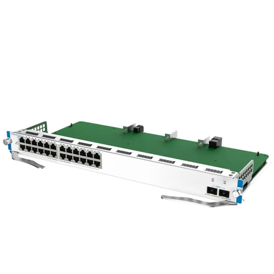 Ruijie M7000-24GT2XS-EA Tarjeta Switch de Expansion para Chasis - 24 Puertos Ethernet hasta 1Gbps - 2x SFP+ hasta 10Gbps - Color Acero 1