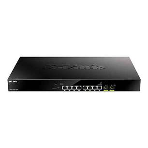 D-Link Switch Semigestionable 8 Puertos 2.5G + 2 Puertos 10G/1G PoE