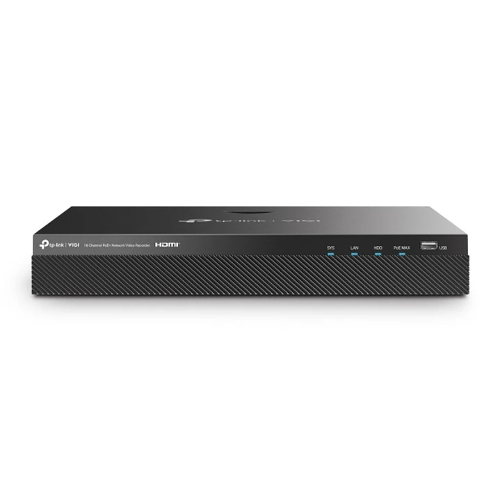 TP-Link Vigi NVR2016H-16P Grabadora para Videovigilancia - Gestion hasta 16 Canales - HDMI - VGA - Soporta Almacenamiento hasta 20TB - Decodificacion  1